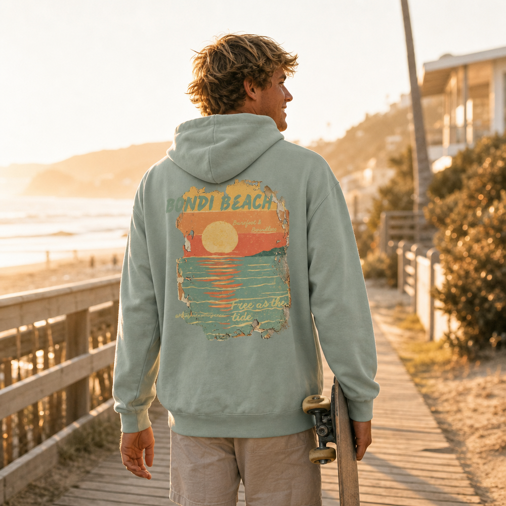 Unisex Super Heavyweight Hoodie | Lane Seven Bondi Beach