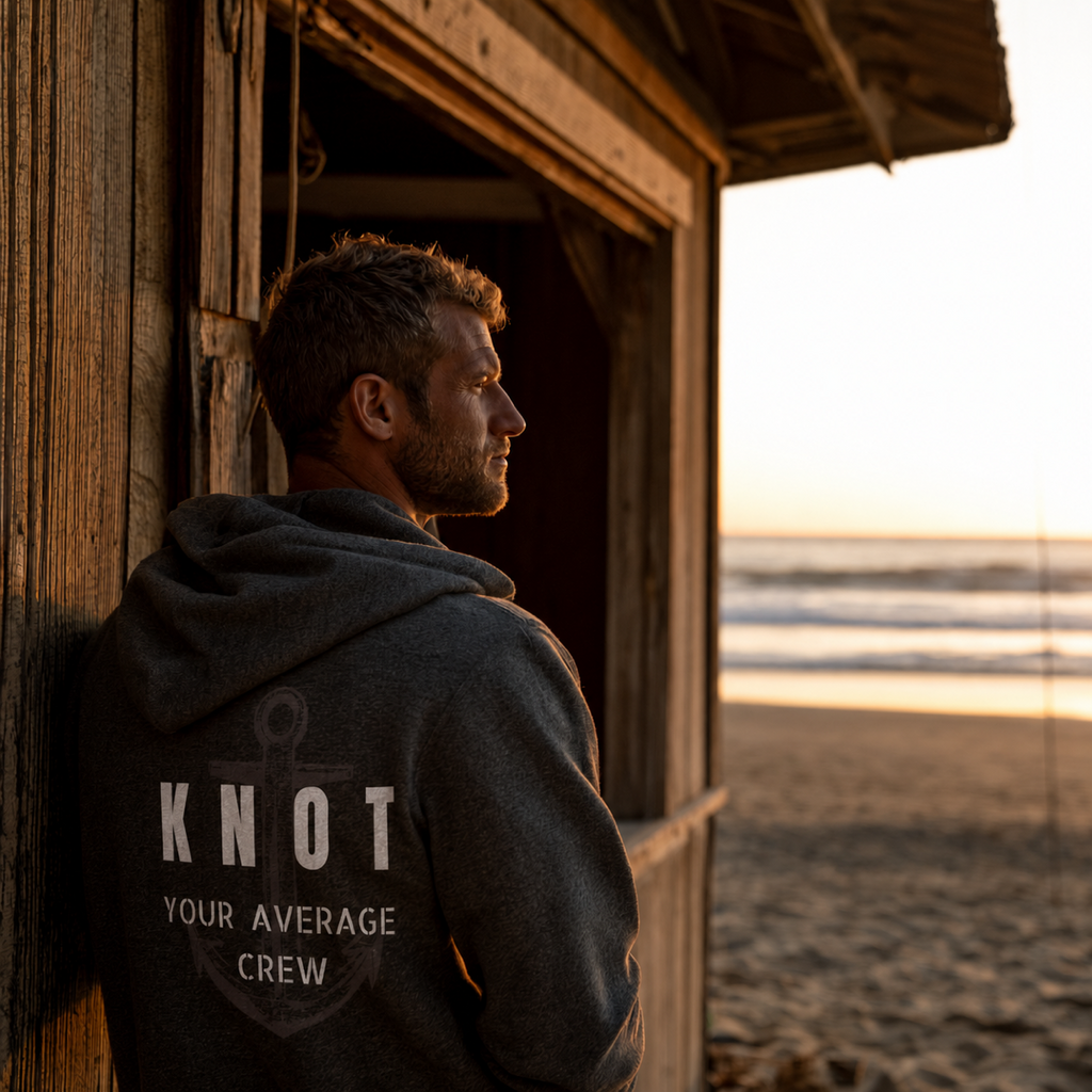 Unisex Hoodie Stamp Anchor