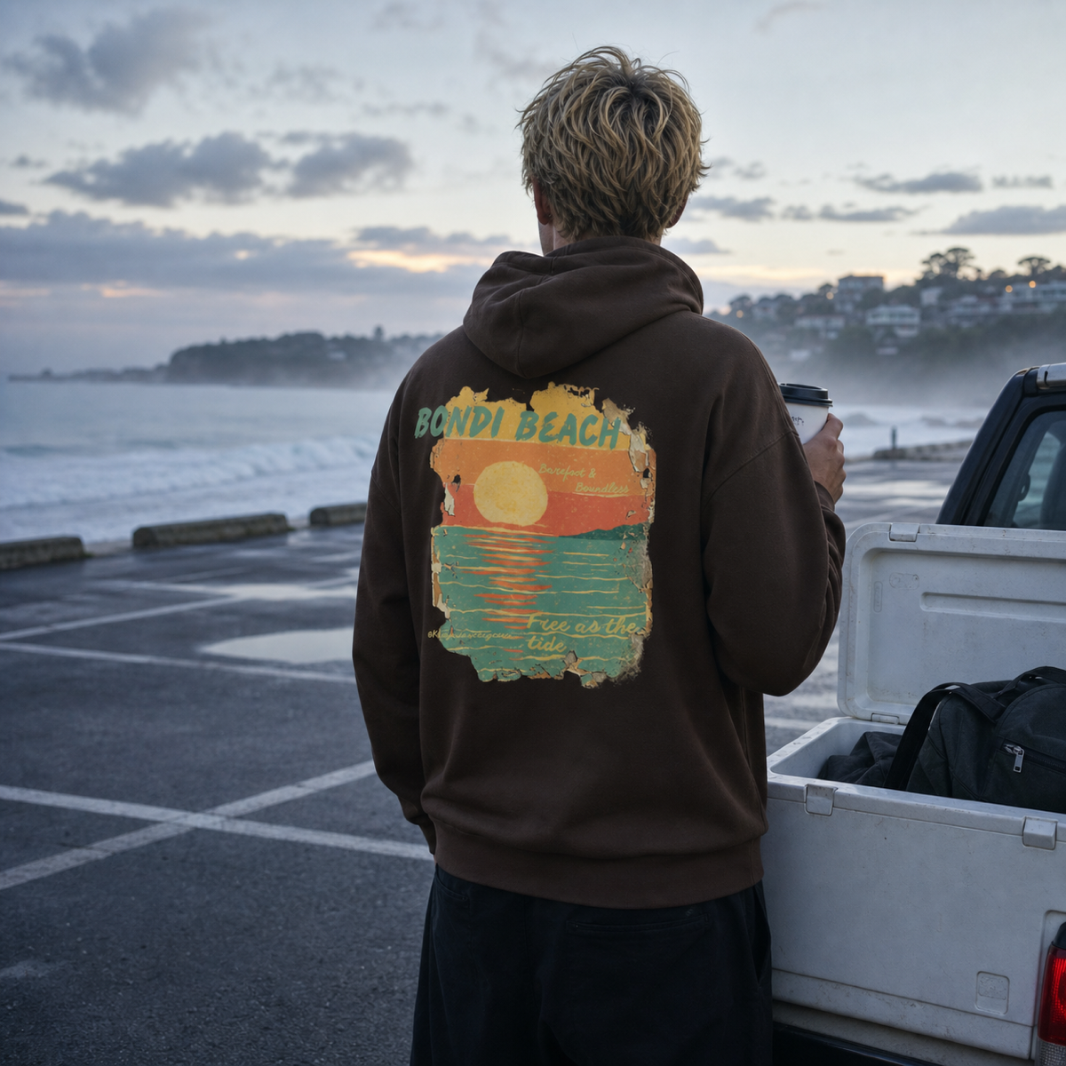 Unisex Hoodie Bondi Beach