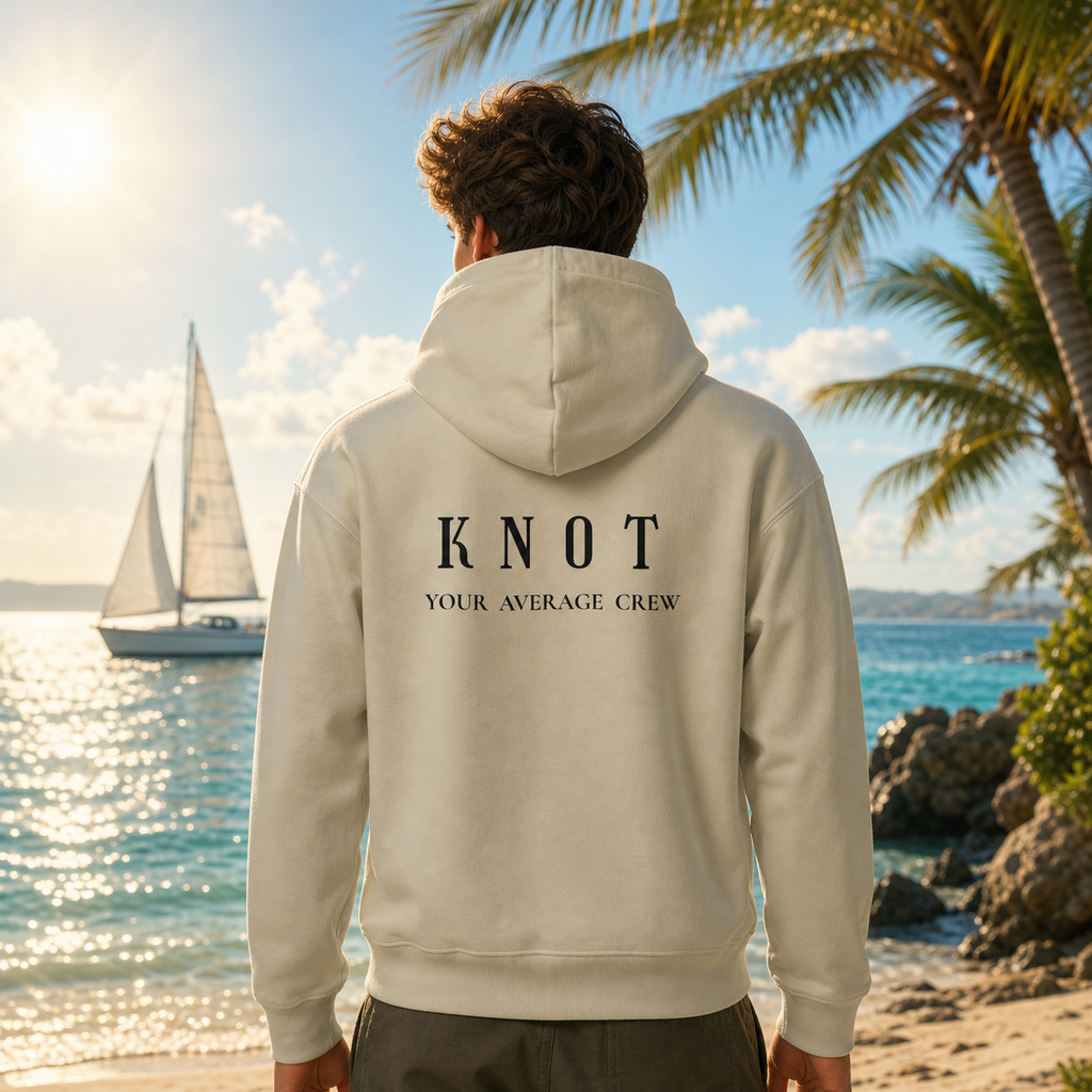 Relaxed mid-weight hoodie Bold Print