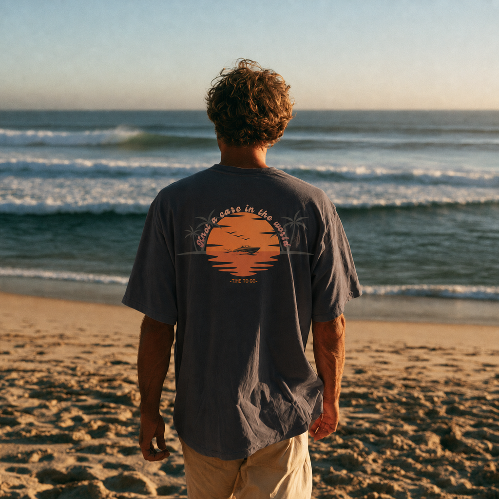 Unisex Organic Cotton T-Shirt Time To Go